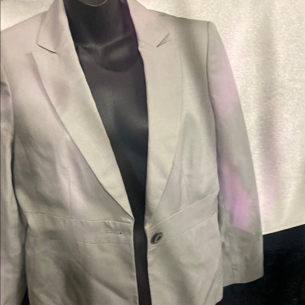 Evan Picone Gray Blazer and slacks